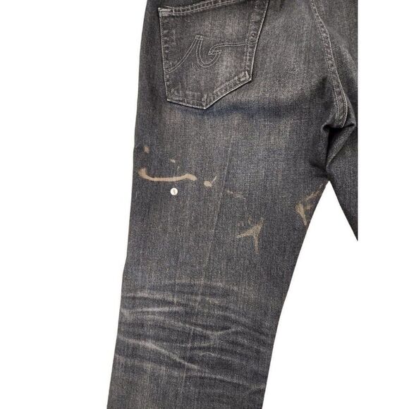 AG Adriano Goldschmied  The Dylan Mens Dark Blue Demin Jeans Size 36 Stretch - Picture 5 of 7
